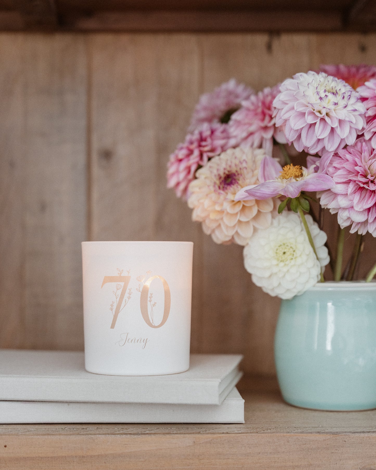 Personalised Luxury Scented Birthday Candle
