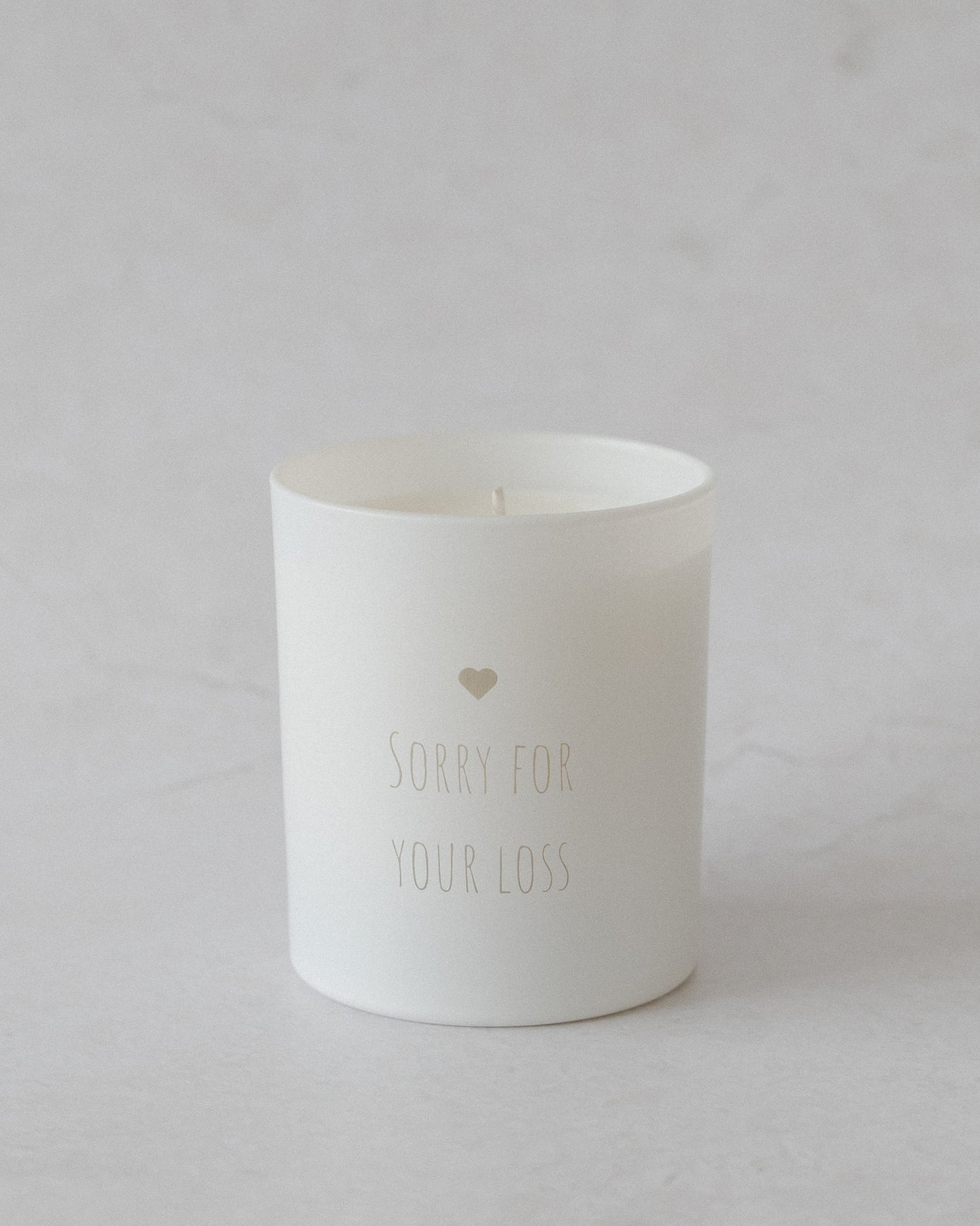 'Sorry for your loss' Luxury Scented Candle