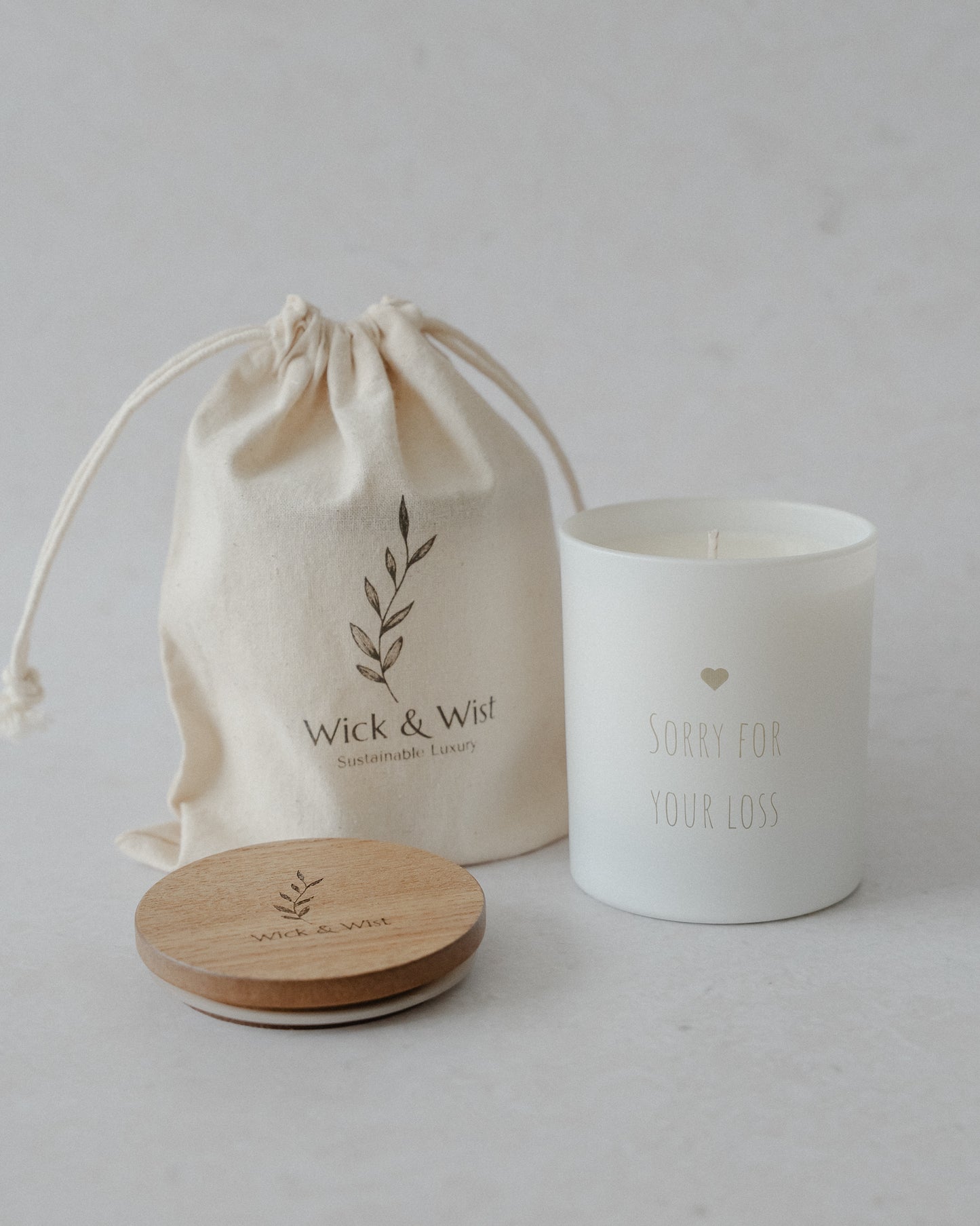 'Sorry for your loss' Luxury Scented Candle