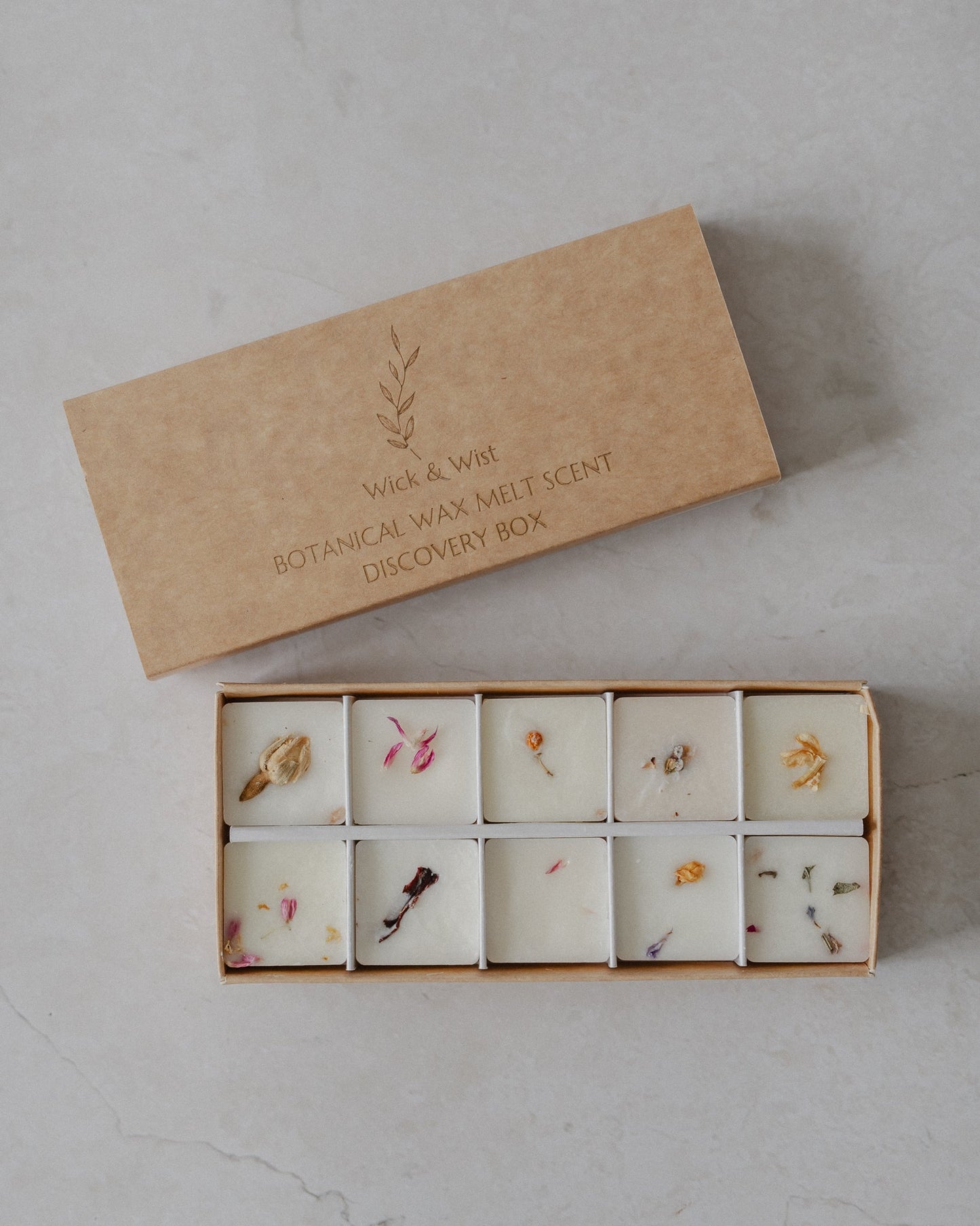 Botanical Wax Melt Scent Discovery Box - Wick & Wist