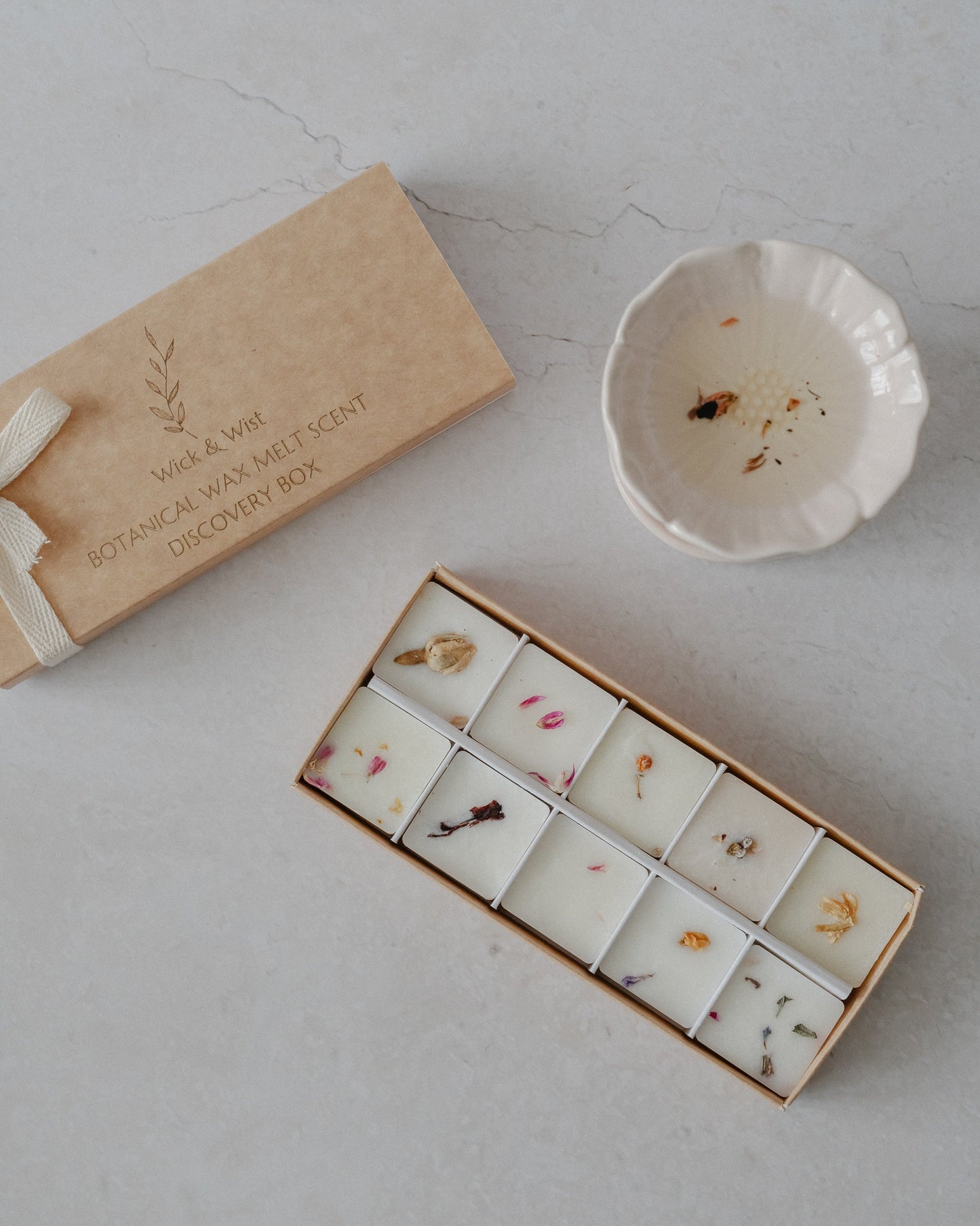 Botanical Wax Melt Scent Discovery Box - Wick & Wist