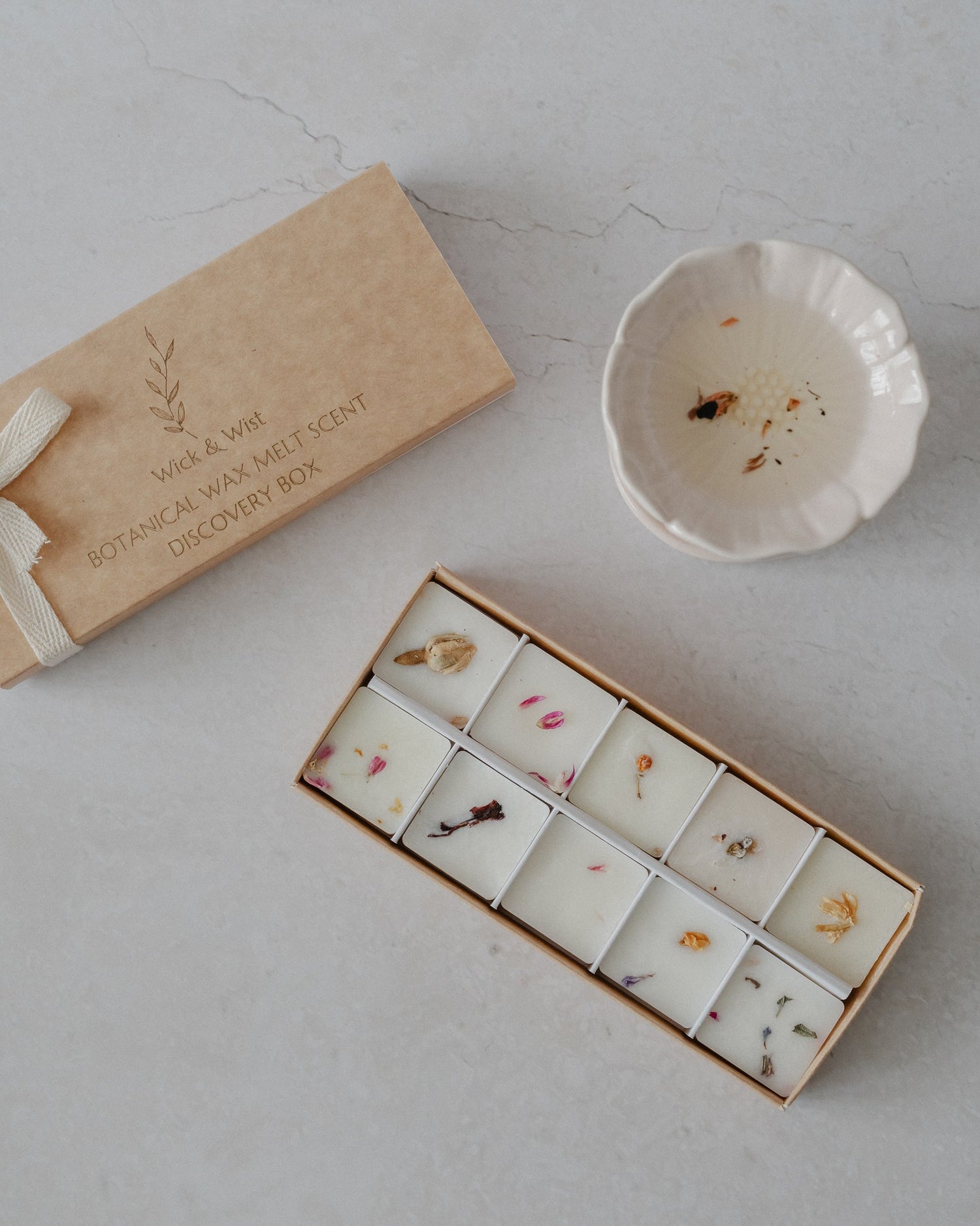 Botanical Wax Melt Scent Discovery Box - Wick & Wist