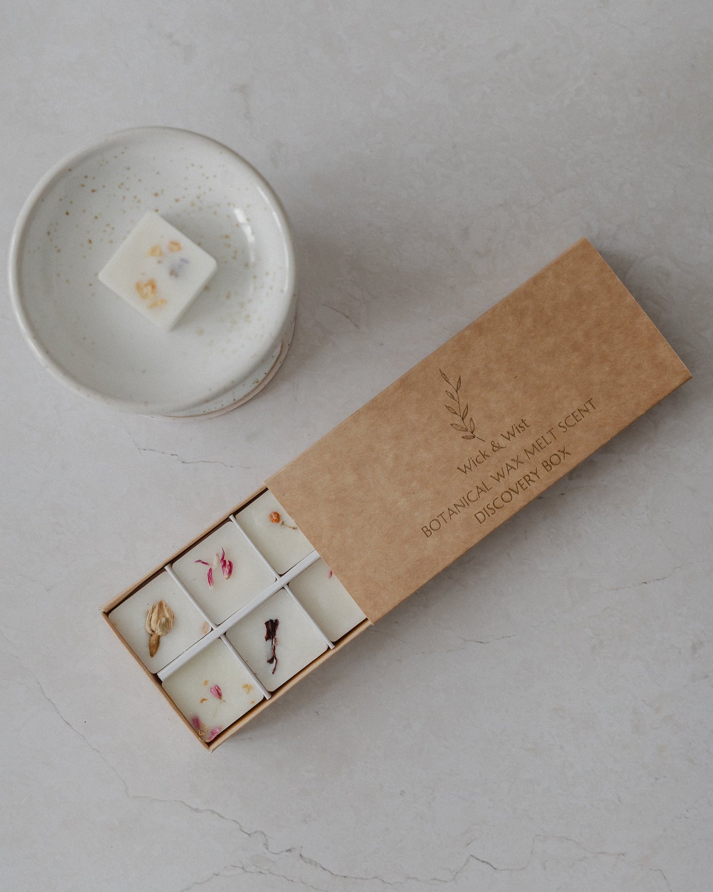 Botanical Wax Melt Scent Discovery Box - Wick & Wist