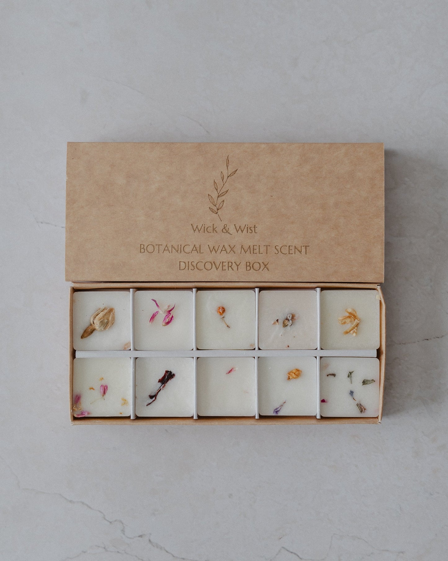 Botanical Wax Melt Scent Discovery Box - Wick & Wist