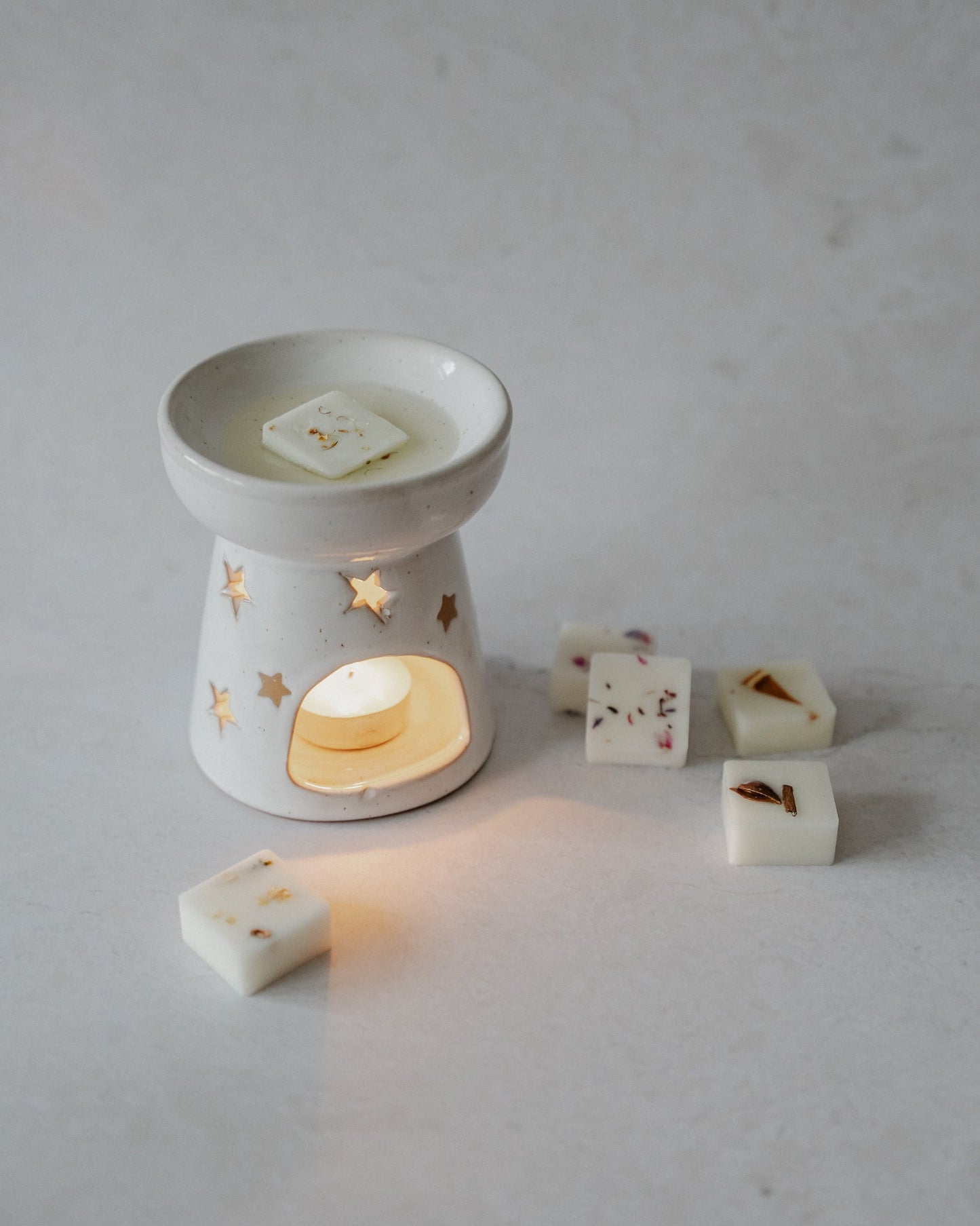 Ceramic Starry Wax Melt Burner - Wick & Wist
