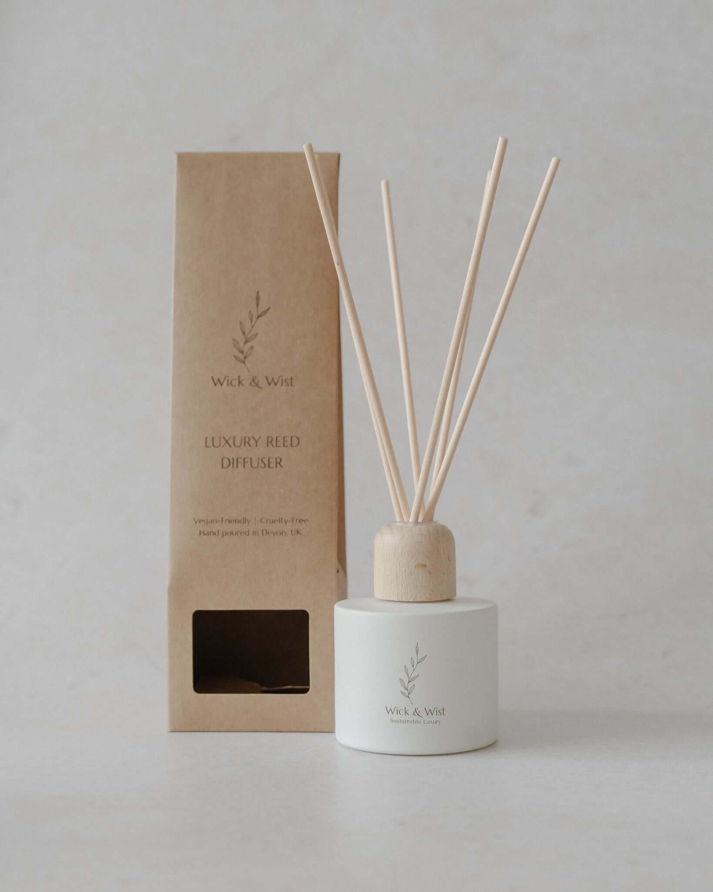 No. 12 English Pear & Patchouli Reed Diffuser - Wick & Wist