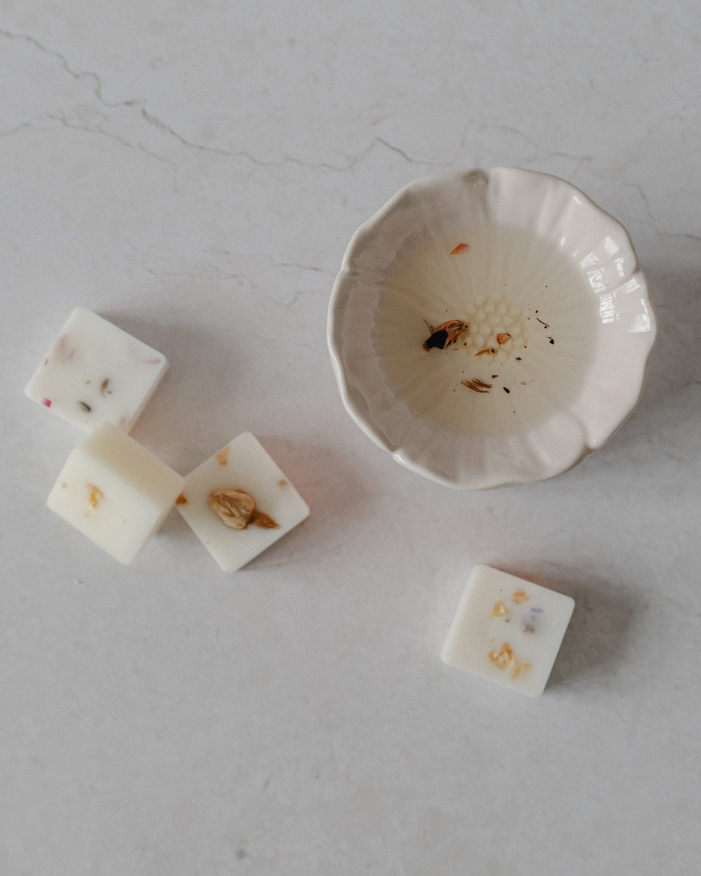 Pink Blossom Ceramic Wax Melt Burner - Wick & Wist