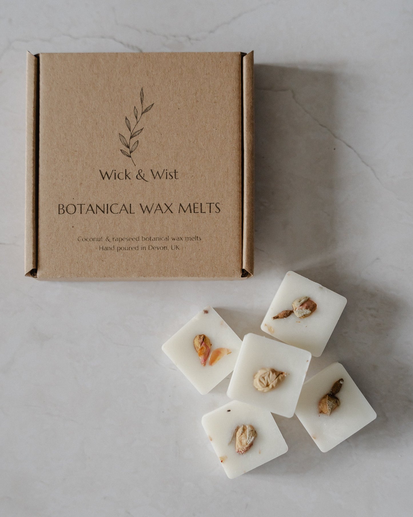 Signature Fragrance Botanical Wax Melt Gift Box - Wick & Wist