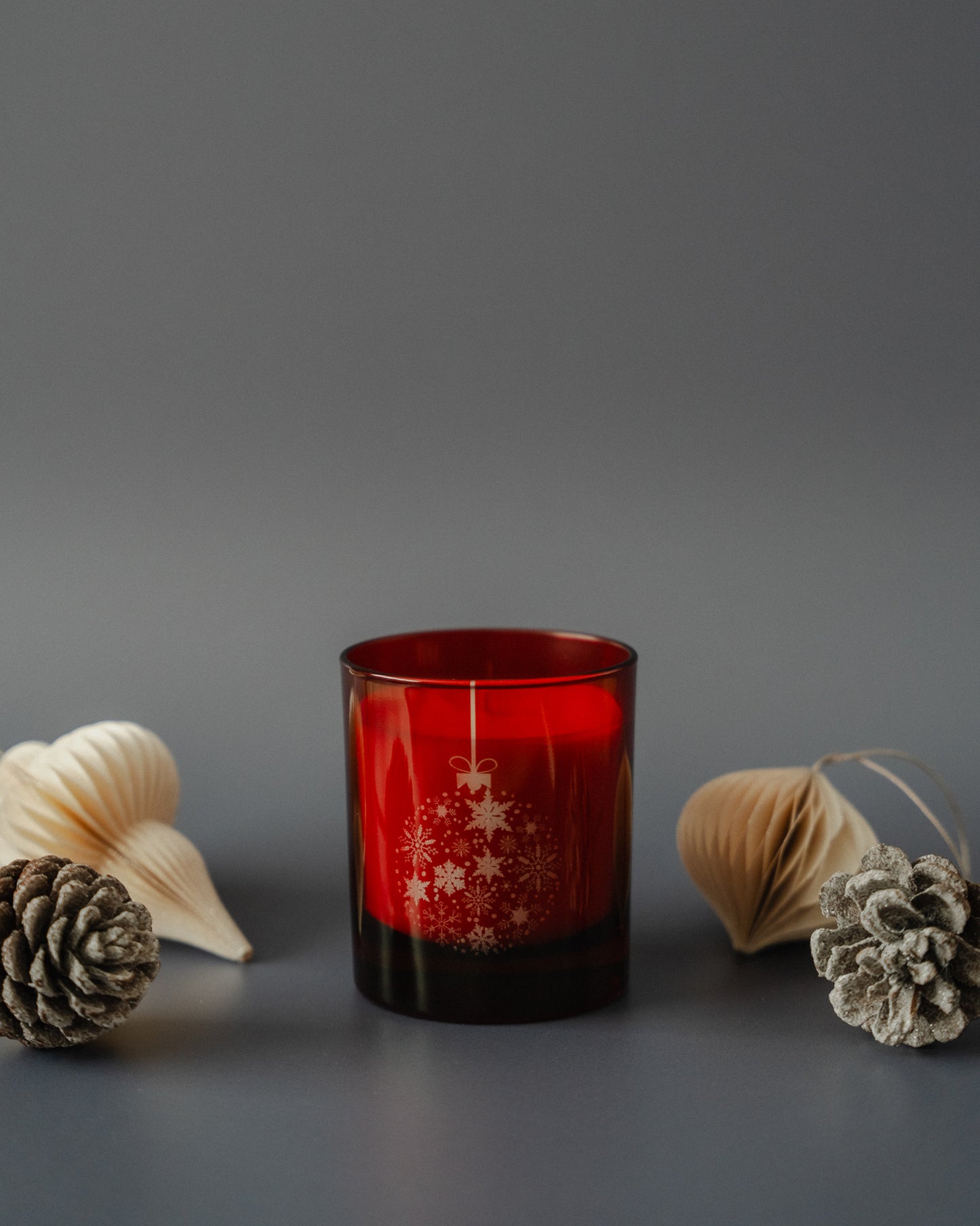 Red Bauble Christmas Edition Luxury Candle