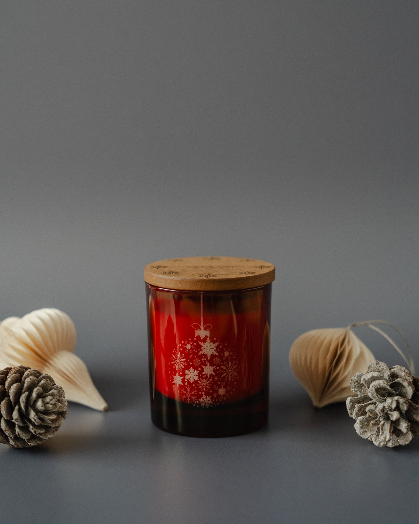 Red Bauble Christmas Edition Luxury Candle