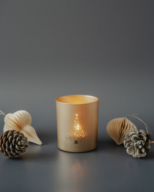 Gold Christmas Tree Edition Luxury Candle