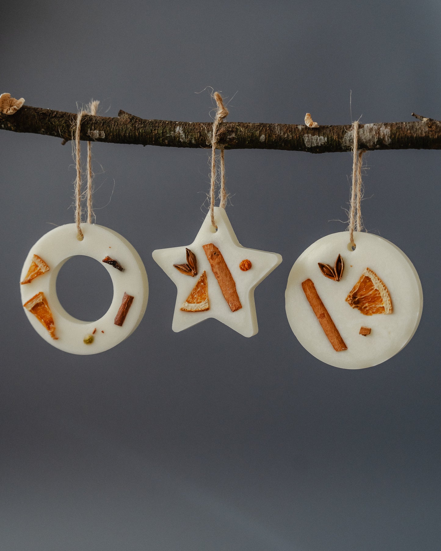 Set of 3 Scented Christmas Tree Decorations