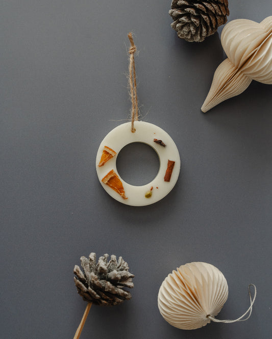 Scented Christmas Tree Decoration - Wreath