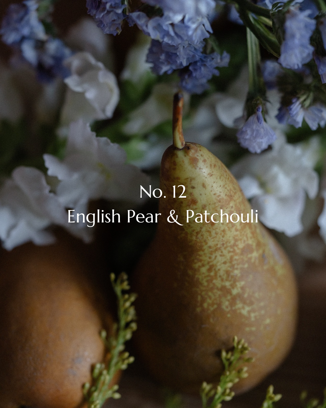 No. 12 English Pear & Patchouli Luxury Candle