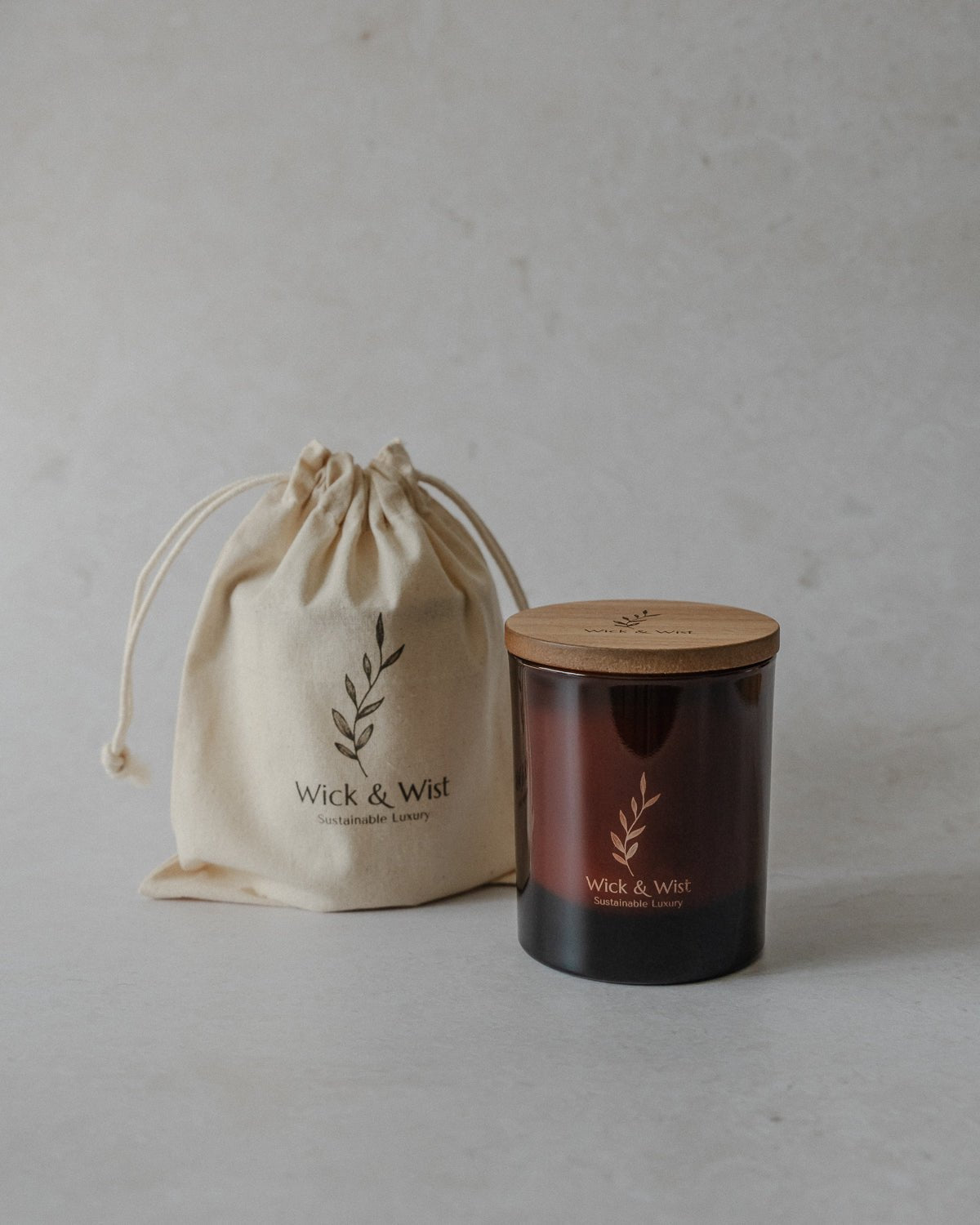No. 03 Spiced Honey Luxury Candle - Wick & Wist